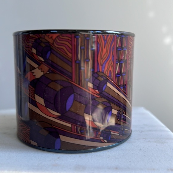Hermès Mega Wide Enamel Bangle size 65 - Picture 5 of 12